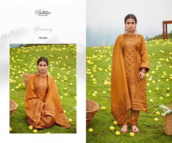 Belliza Kudrat Premium Woollen Dress Material Collection
